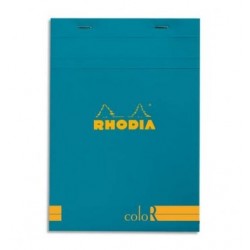 RHODIA Bloc coloR agrafé...