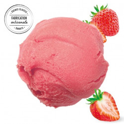 Sorbet Fraise La Cure Gourmande